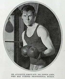 Pugilist Prints: Edwin John