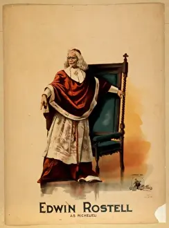 Richelieu Prints: Edwin Rostell as Richelieu