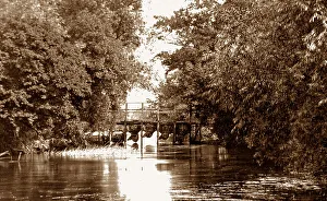 Eel Bucks near Culham Court, River Thames