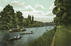 Steamboat Prints: Eel Pie Island, Twickenham, SW London