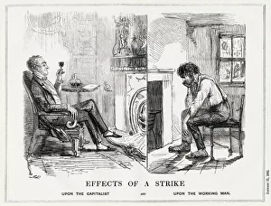 Images Dated 27th December 2019: Effects of strikes upon the working class and the capitalist