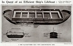 Bottomed Prints: An efficient ships lifeboat by G. H. Davis