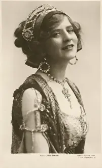 Mann Prints: Effie Mann, Edwardian actress, in costume