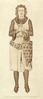Images Dated 14th February 2019: EFFIGY COMPTE DETAMPES