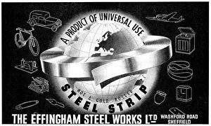 Rolled Prints: The Effingham Steel Works - Rolled Steel Strip