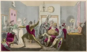 Egan Prints: Egan / Actors in Green Rm