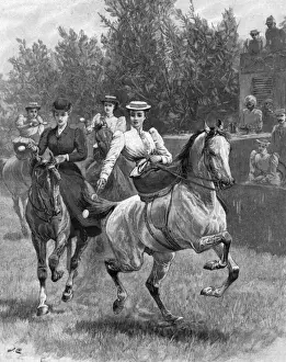 Unconventional Prints: Egg and Spoon on Horses