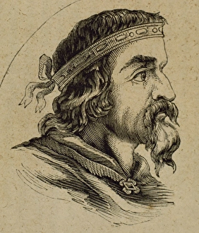 Egica, Ergica or Egicca (610-701/703). Visigoth King of Hisp Egica, Ergica or Egicca (610-701/703). Visigoth King of Hisp
