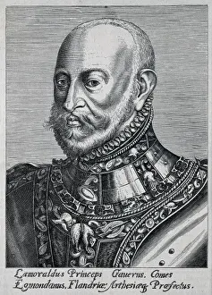 Xylographies Prints: EGMOND, Lamoraal, Count van (1522-1568). Prince