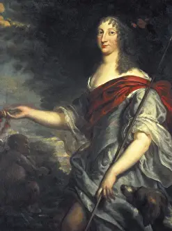 Nazionale Prints: EGMONT, Justus van (1601-1674). The queen Christina