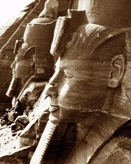 Egypt Abu Simbel Victorian period