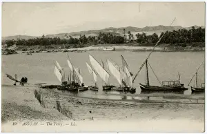 Egypt, Africa - The ferry at Aswan