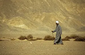 Midday Prints: Egypt - A Bedouin old man in traditional clothes