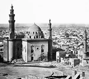 Egypt Cairo from the Citadel Victorian period