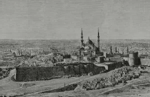 Minarets Prints: Egypt, Cairo. General view of the city