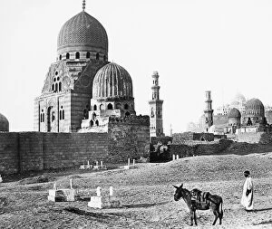 Monuments Collection: Egypt Cairo Tombs of Memlooks Victorian period