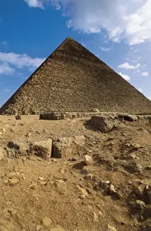 Khufu Prints: EGYPT. GIZA. Giza. The Pyramid of Khufu. Egyptian
