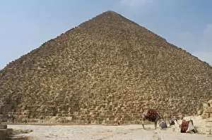 Egypt. The Great Pyramid of Giza, called the Pyramid of Khuf