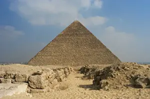 Egypt. The Great Pyramid of Giza, called the Pyramid of Khuf