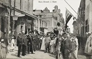 Egypt - Main Street, Suez