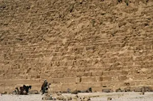 Egypt. Pyramids of Giza. The Pyramid of Khafre