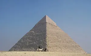 Egypt. Pyramids of Giza. The Pyramid of Khafre