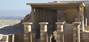 Images Dated 21st November 2003: Egypt. Saqqara. Djosers complex. Colonnade acces. Detail