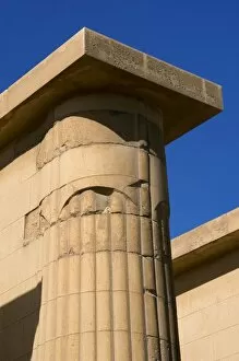 Egypt. Saqqara. Djosers complex. Colonnade acces. Detail