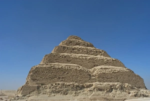Images Dated 21st November 2003: Egypt. Saqqara necropolis. The Pyramid of Djoser (Zoser) or