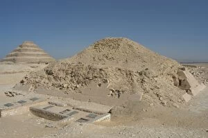 Images Dated 21st November 2003: Egypt. Saqqara. The Pyramid of Unas
