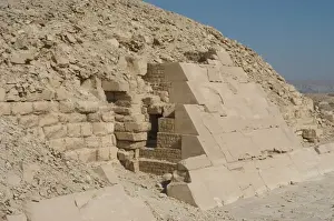 Egypt. Saqqara. The Pyramid of Unas