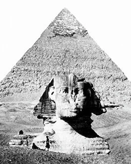 Monuments Collection: Egypt Sphinx and Pyramid Victorian period