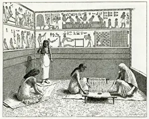 Egypt Prints: Egypt - Spinning