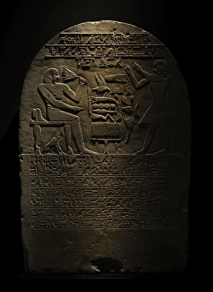 Egypt. Stele of General Intef (Antef). Carlsberg Glyptotek M Egypt. Stele of General Intef (Antef). Carlsberg Glyptotek M