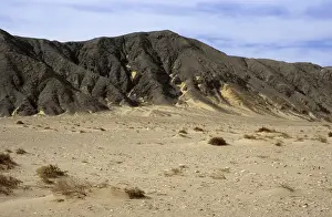 Barren Prints: Egypt - a typical view with sand and rocks in Arabian