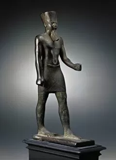 Amun Gallery: Egyptian Art. Bronze statuette depicting the god Amun