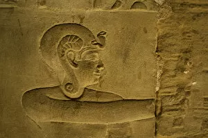 Images Dated 1st December 2003: Egyptian Art. Dendera. Hathor Temple. The god Ihy probably h
