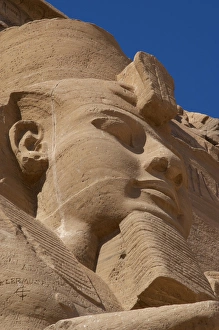Images Dated 6th December 2003: Egyptian art. Great Temple of Ramses II. Colossal statues de