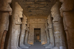 Images Dated 6th December 2003: Egyptian art. Great Temple of Ramses II (1290-1224 BC). Fune