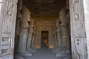 Images Dated 6th December 2003: Egyptian art. Great Temple of Ramses II (1290-1224 BC). Fune