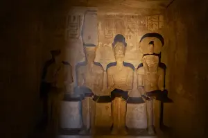 Egyptian art. Great Temple of Ramses II. Holy of Holies, de