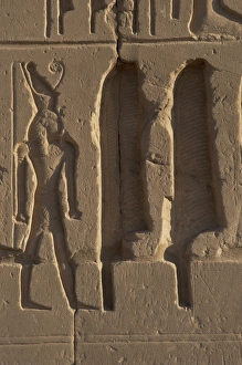 Images Dated 25th November 2003: Egyptian Art. Karnak. Relief with two rushes