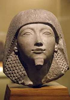 Images Dated 25th August 2007: EGYPTIAN ART. New Empire. Bust of a young man