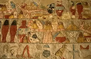 Dynasty Prints: Egyptian Art. Offerings table for the Hereafter. Relief. Mas