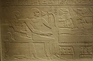 Lotus Prints: Egyptian Art. Stela of Intef I. Ca. 2021-1981 B. C
