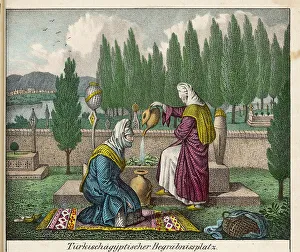 Cemeteries Prints: EGYPTIAN CEMETERY