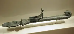 Grains Prints: Egyptian censer. Bronze