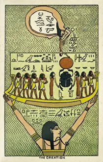 Skies Prints: Egyptian Creation Myth