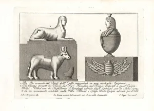 Etruscans Prints: Egyptian gods and deities