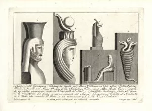Hieroglyph Collection: Egyptian gods and goddesses